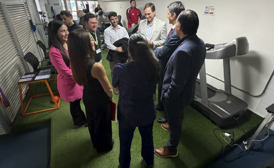 Lanzamiento del Programa de Rehabilitación Cardiovascular de Sports: recorrido por la sala de ejercicio de Los Castaños